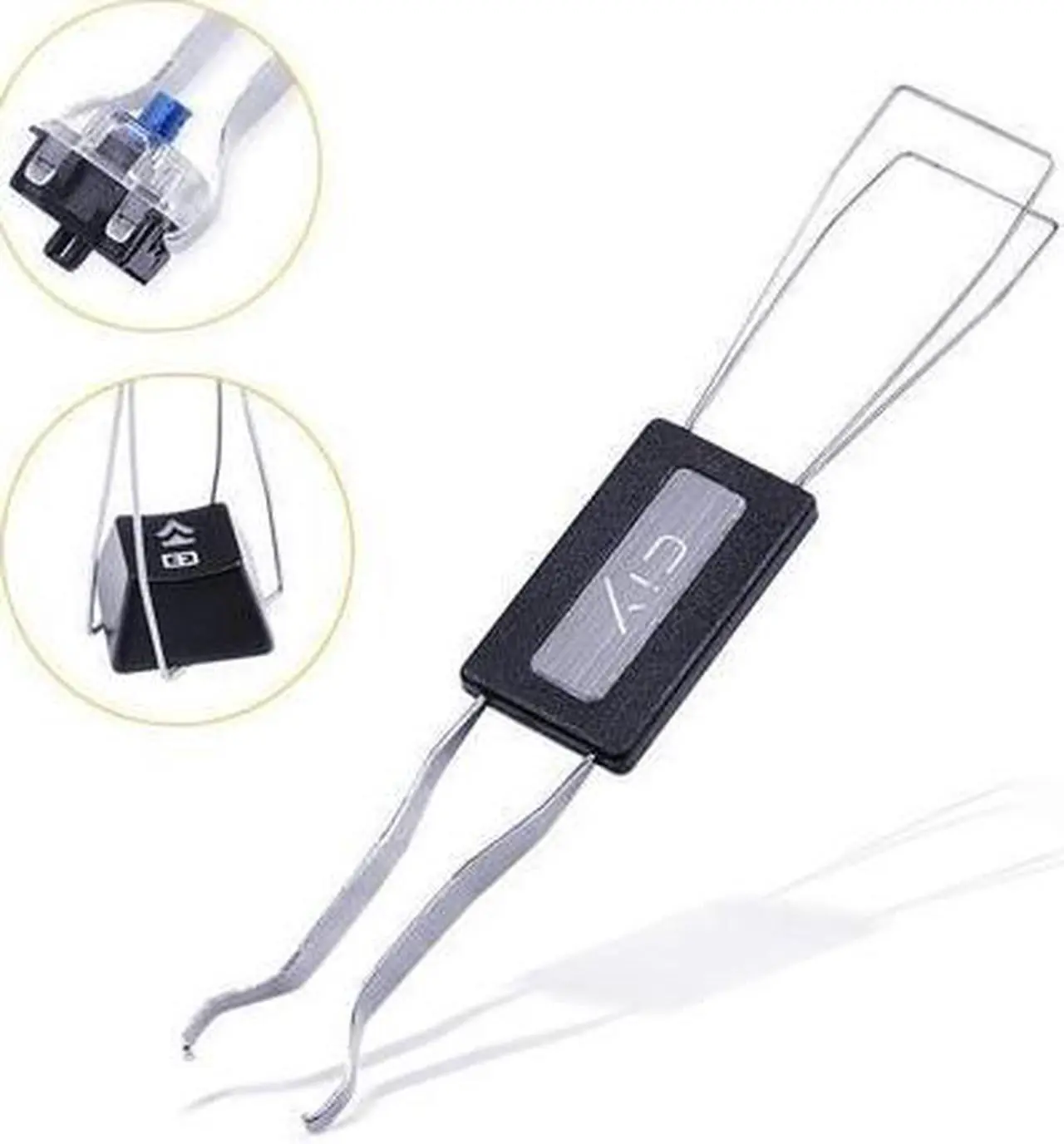 Main image of Keycap Puller Stainless Steel Key Keycap Removal Tool Keycaps Remover for Mechanical Keyboard for Removing Fixing Keyboard Tools