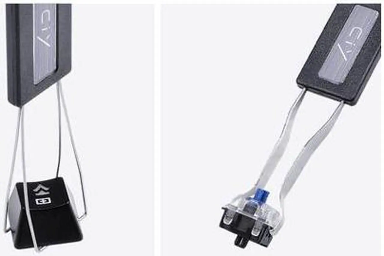 Alt view image 6 of 7 - Keycap Puller Stainless Steel Key Keycap Removal Tool Keycaps Remover for Mechanical Keyboard for Removing Fixing Keyboard Tools