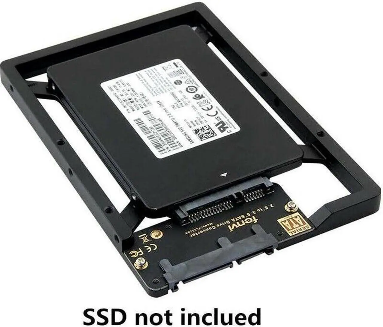Alt view image 4 of 7 - 2.5'' SSD & SATA Hard Drive to Desktop 3.5'' SATA Bay Converter Adapter Mounting Kit