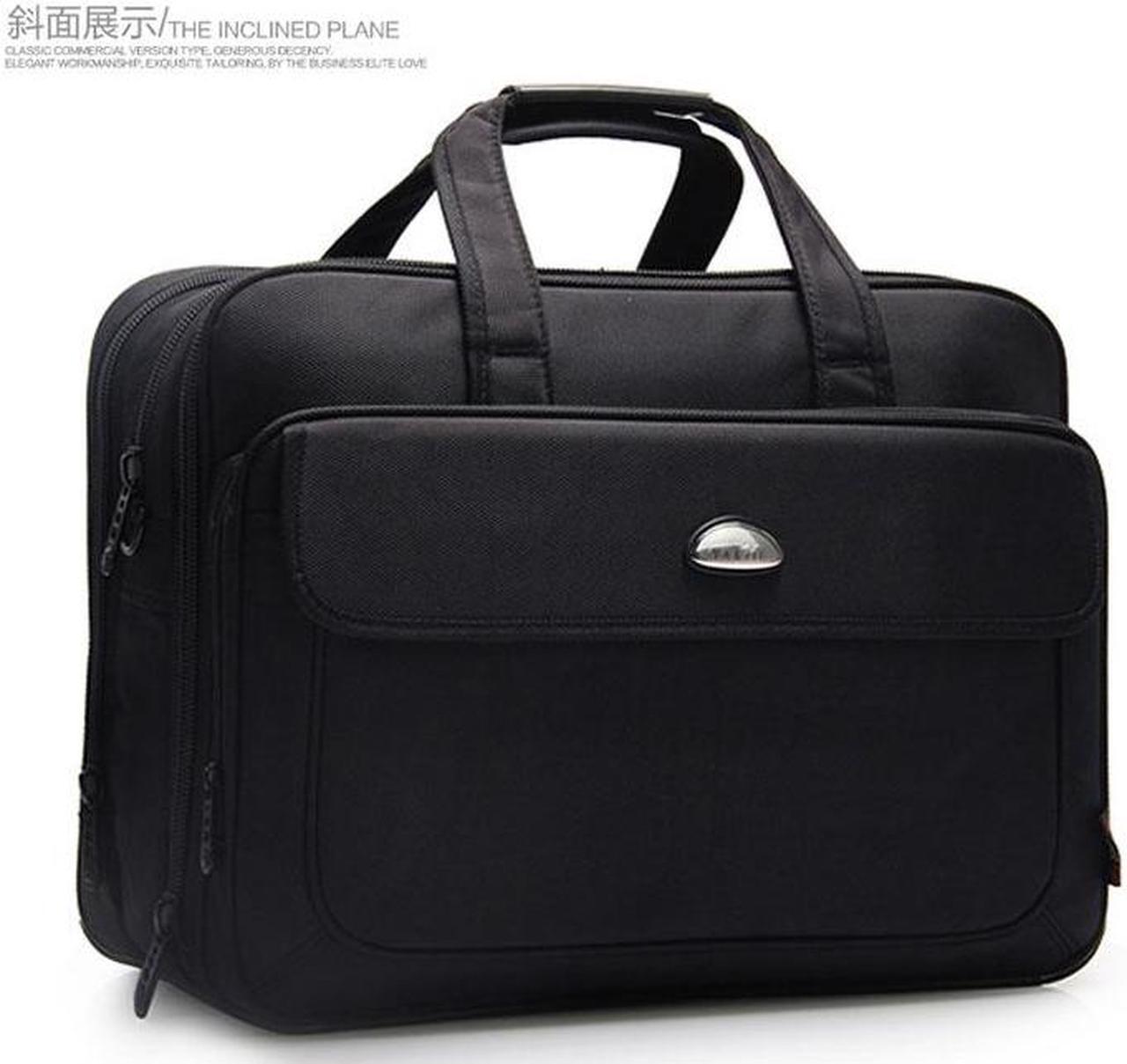 Alt view image 2 of 7 - 17" Laptop Bag Laptop Briefcase with Expandable Large Hybrid Fits Up To 17 Inch Laptop / Notebook / MacBook / Ultrabook / Chromebook Computers