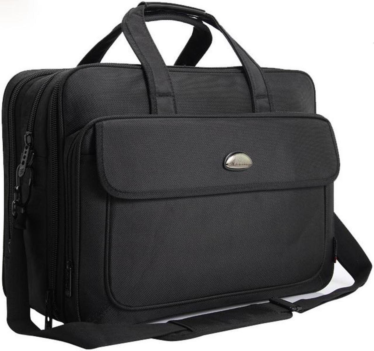 Main image of 17" Laptop Bag Laptop Briefcase with Expandable Large Hybrid Fits Up To 17 Inch Laptop / Notebook / MacBook / Ultrabook / Chromebook Computers