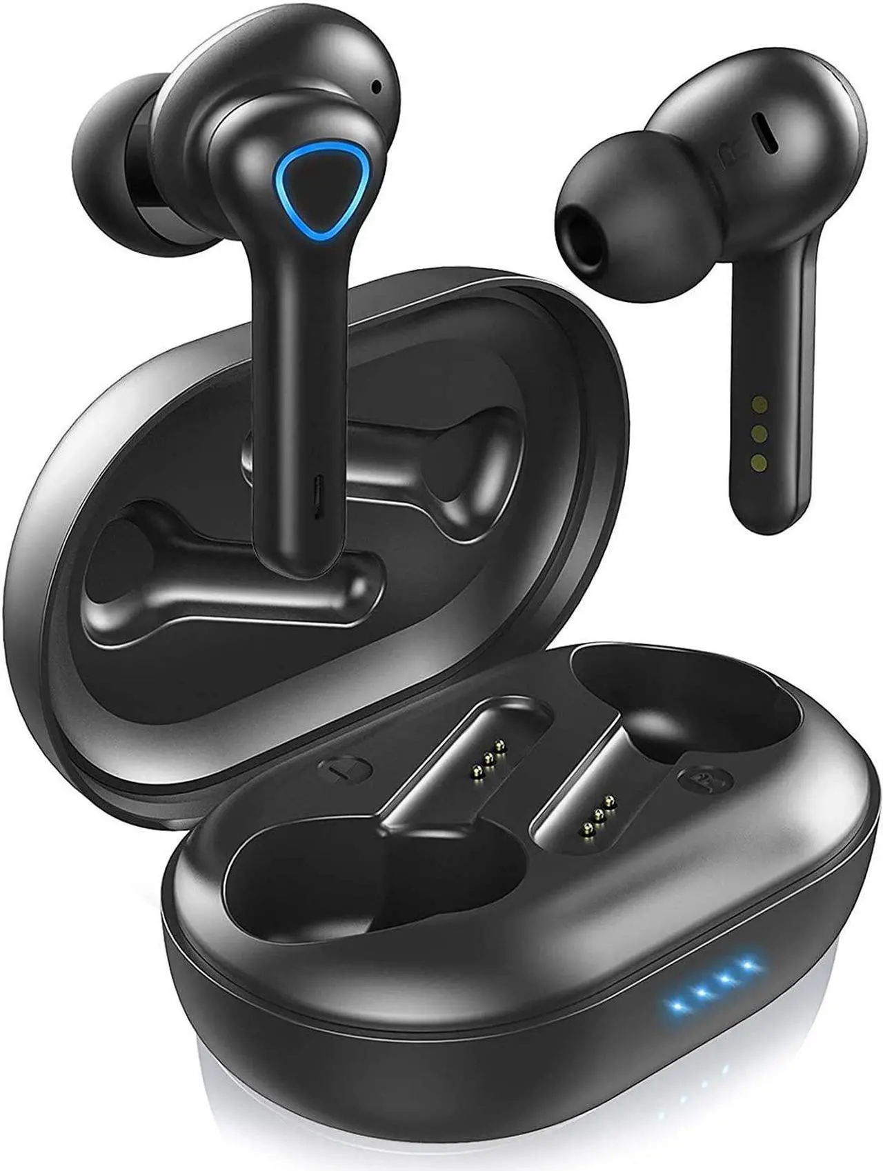 Main image of Ture Wireless Earbuds, TWS Wireless Earphone with CVC 8.0 Noise Reduction, Bluetooth 5.0 Headphones with HD HiFi Stereo, IPX7 Waterproof Bluetooth Earphones, Touch Control, Built-in Mic, 30H Playtime