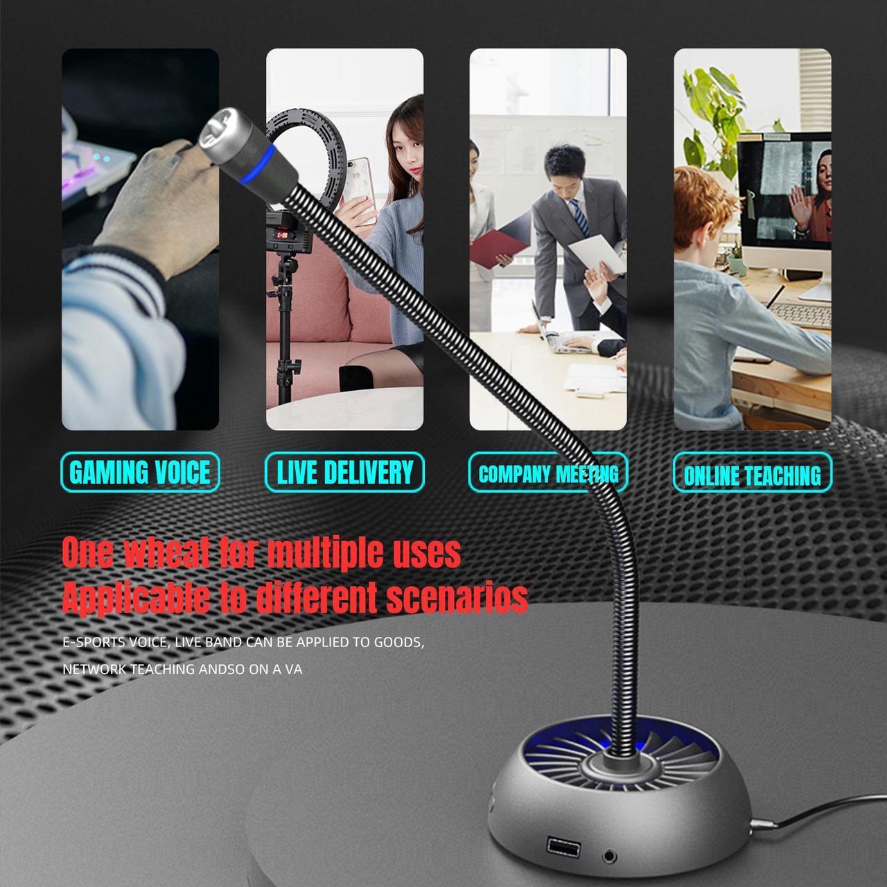 Alt view image 3 of 7 - Hot sale Blue Yeti X Mic Stand with Pop Filter - Microphone Boom Arm Stand with Flocked Foam Windscreen for Blue Yeti X Microphone