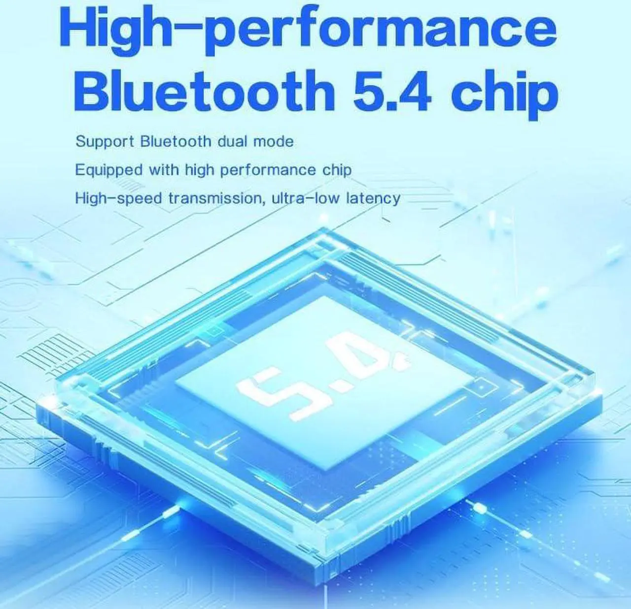 Alt view image 4 of 7 - USB Bluetooth 5.4 Adapter for PC, Wireless USB Adapter, Bluetooth 5.4 Dongle Receiver, Realtek Chips, Stable Performance, Support Win 11/10/8.1/7, for Desktop, Laptop, Headset, Gamepad