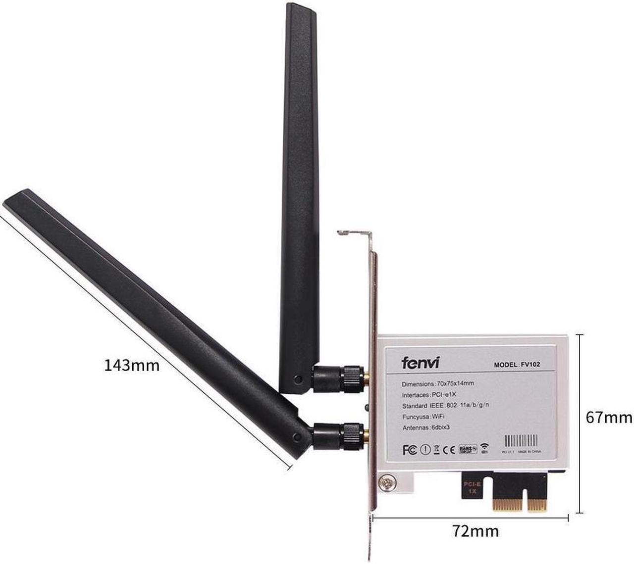 Alt view image 3 of 6 - FV-102 NGFF M.2 2230 Key A+E to Desktop PCI-E Wireless Adapter Converter for M.2 wifi Bluetooth Adapter Comptible with wifi 6E AX210 wifi 6 AX200 9260 8265 MT7921K PCI-e X1 X4 X8 X16 wifi Card