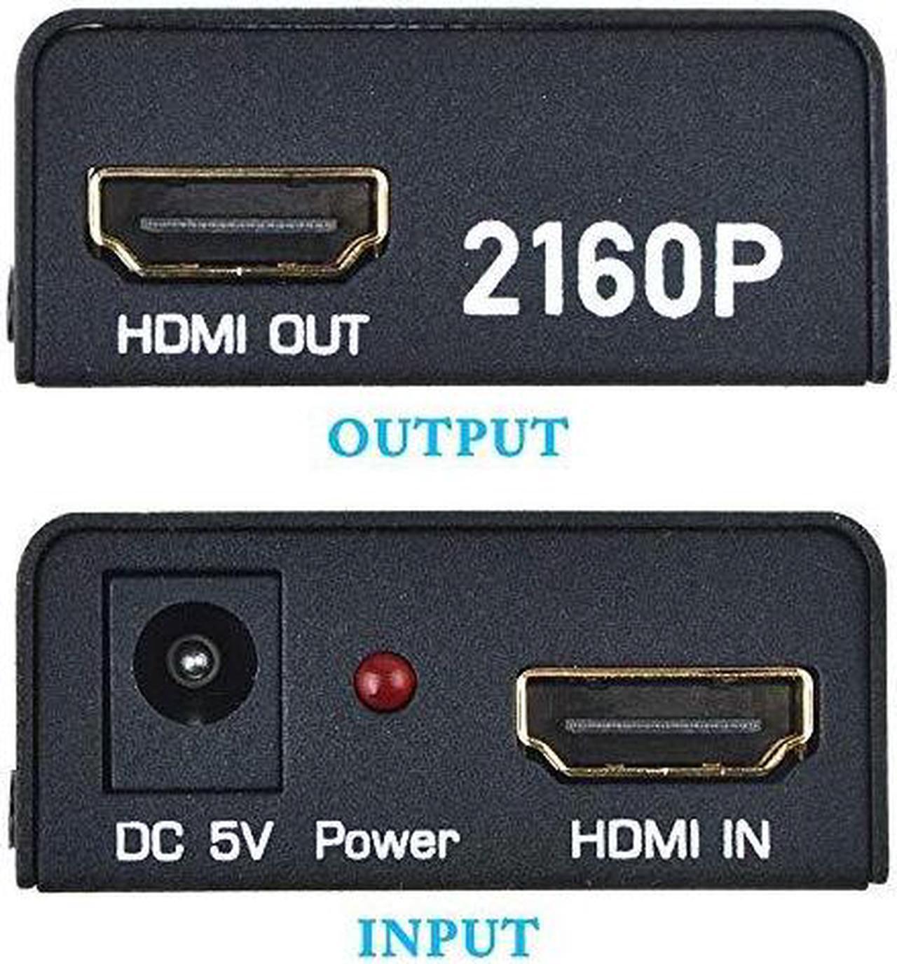 Alt view image 5 of 7 - HDMI Booster 2.0, 4K2K 1080P 3D HDMI Amplifier Repeater HDMI Powered Signal Amplifier Booster 18Gbps Bandwidth HDCP 2.2 Up to 60m/200ft Transmission Distance