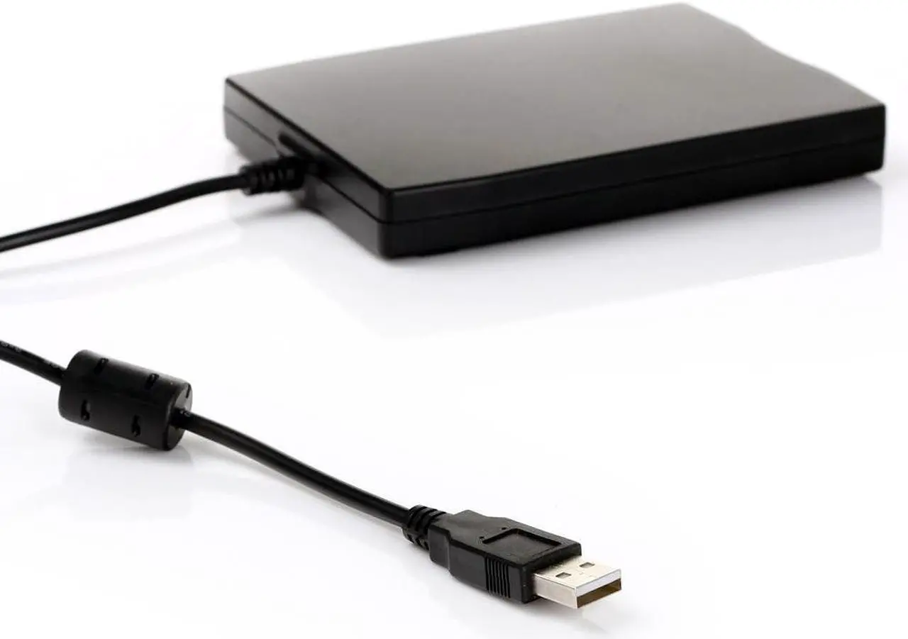 Alt view image 3 of 5 - 1.44Mb 3.5" USB External Portable Floppy Disk Drive Diskette FDD for Laptop PC