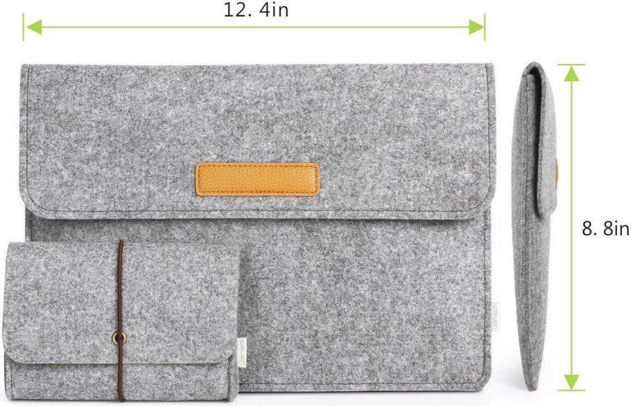 Alt view image 2 of 7 - MacBook 12 Inch Sleeve Felt Protective Case for New MacBook with Retina Display