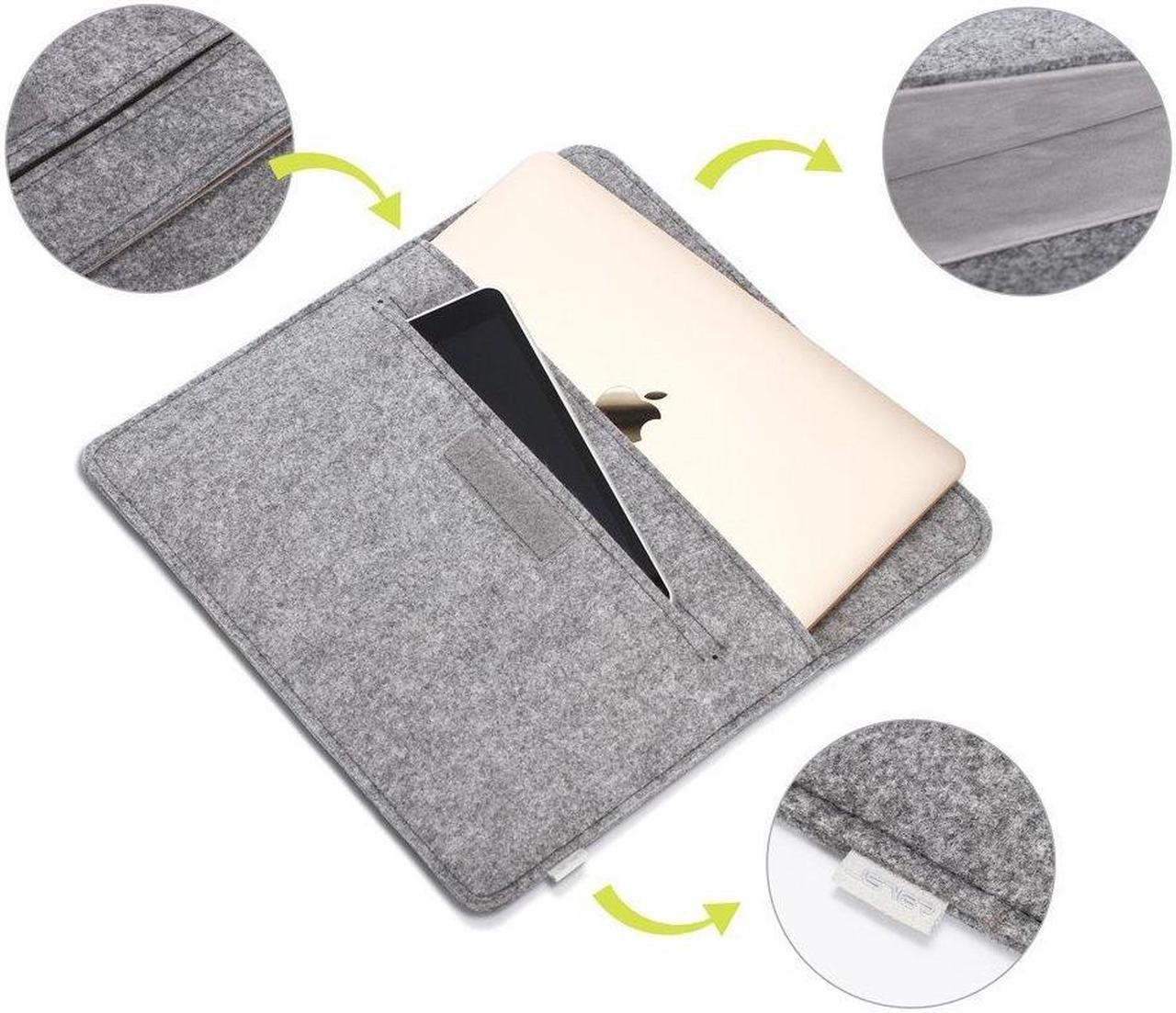 Alt view image 4 of 7 - MacBook 12 Inch Sleeve Felt Protective Case for New MacBook with Retina Display