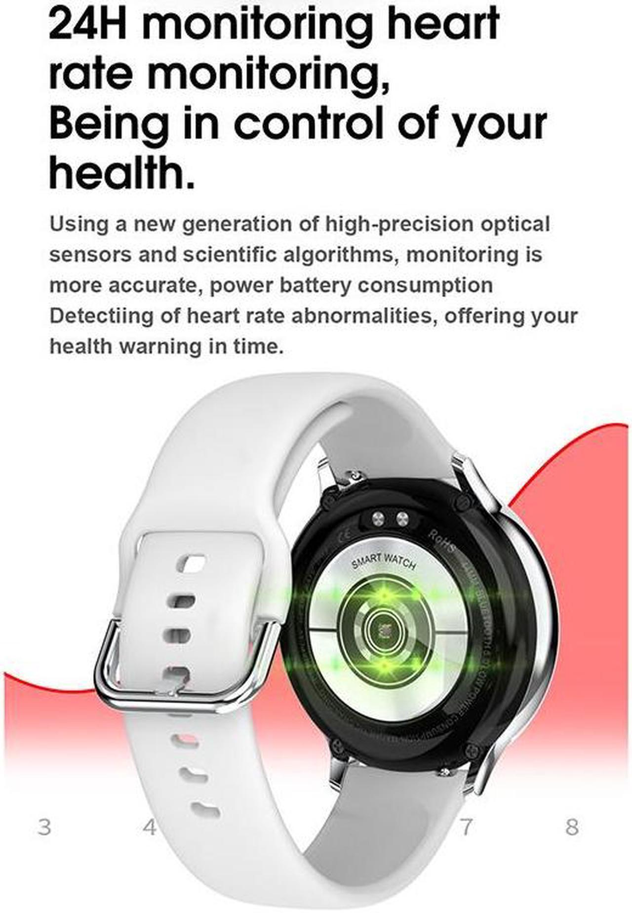 Alt view image 4 of 7 - Smart Watch Men Women Bracelet IP68 Waterproof Swim Full Touch Screen Smartwatch ECG Heart Rate Blood Pressure for Android IOS Phone