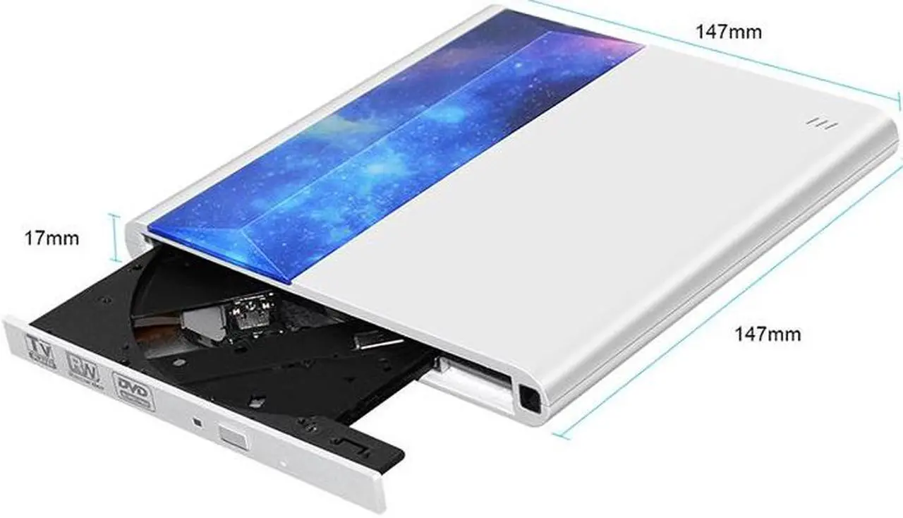 Alt view image 6 of 7 - New External DVD Drive support Connecting TV Remote Control with USB 3.0 and Type C interface