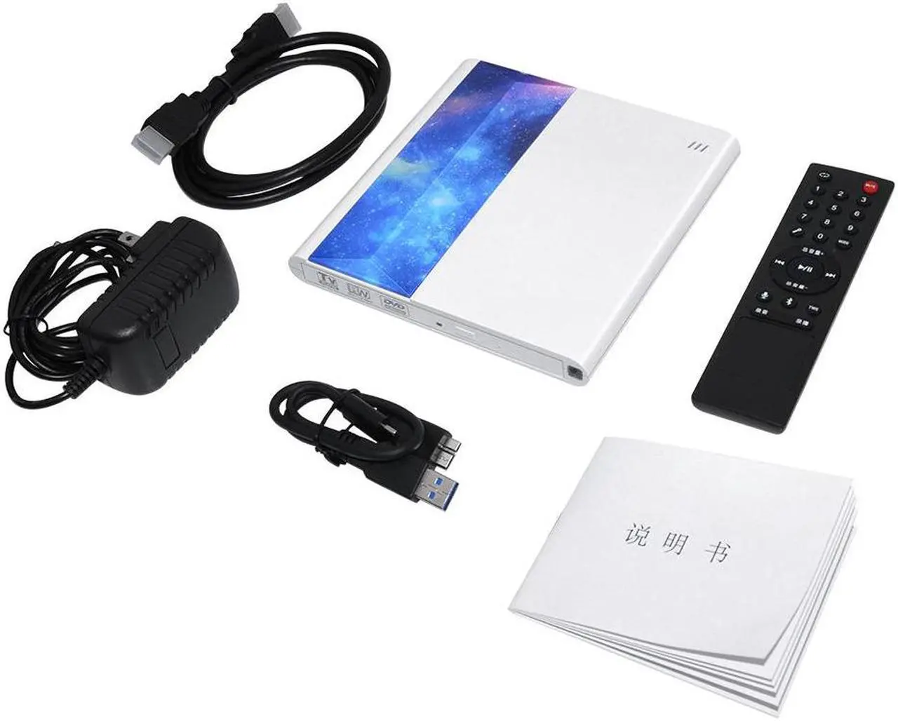 Alt view image 7 of 7 - New External DVD Drive support Connecting TV Remote Control with USB 3.0 and Type C interface