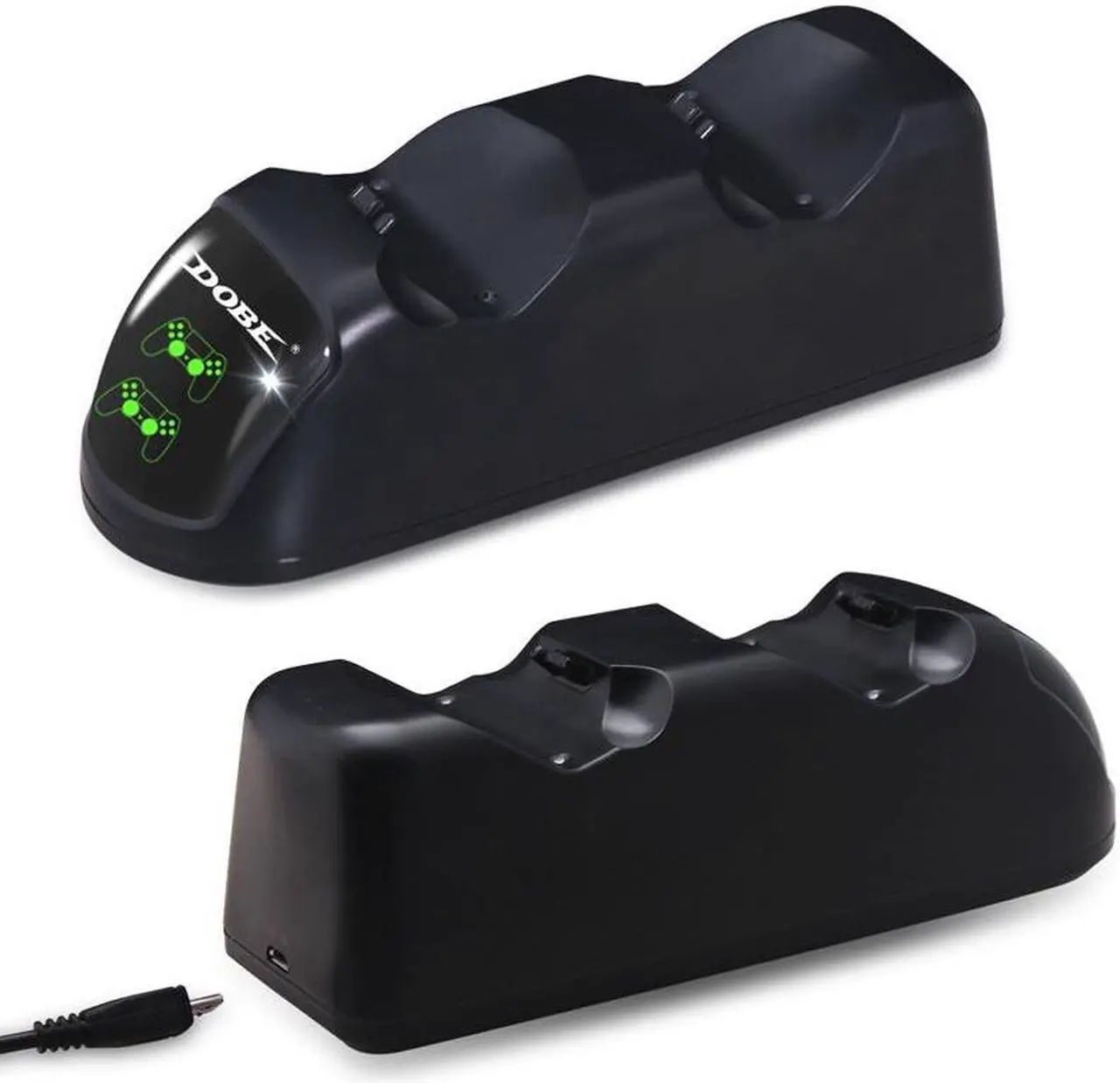 Alt view image 5 of 7 - PS4 Controller Joystick Handle USB Charger Stand Fast Charging Docking Station Gamepad for Playstation 4 PS4 Slim Pro Stand
