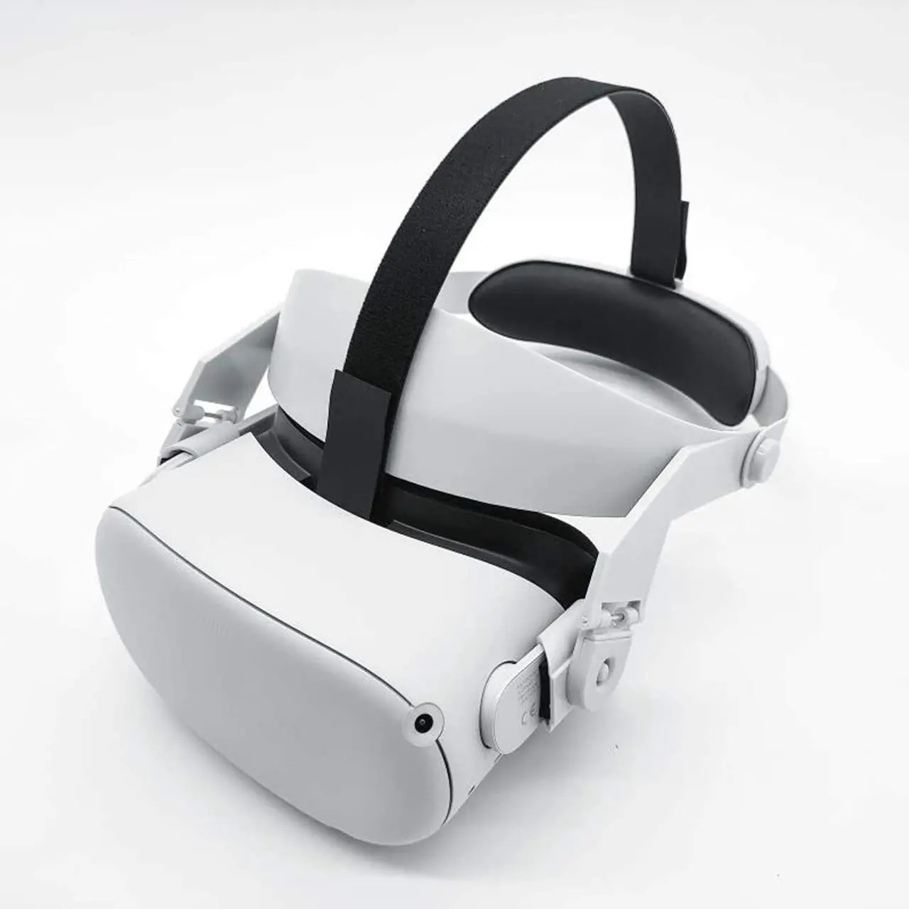 Alt view image 2 of 7 - Adjustable Head Strap for Oculus Quest 2 VR Headset, Head Cushion Compatible for Oculus Quest VR Gaming Headset, Comfortable Virtual Reality Accessories