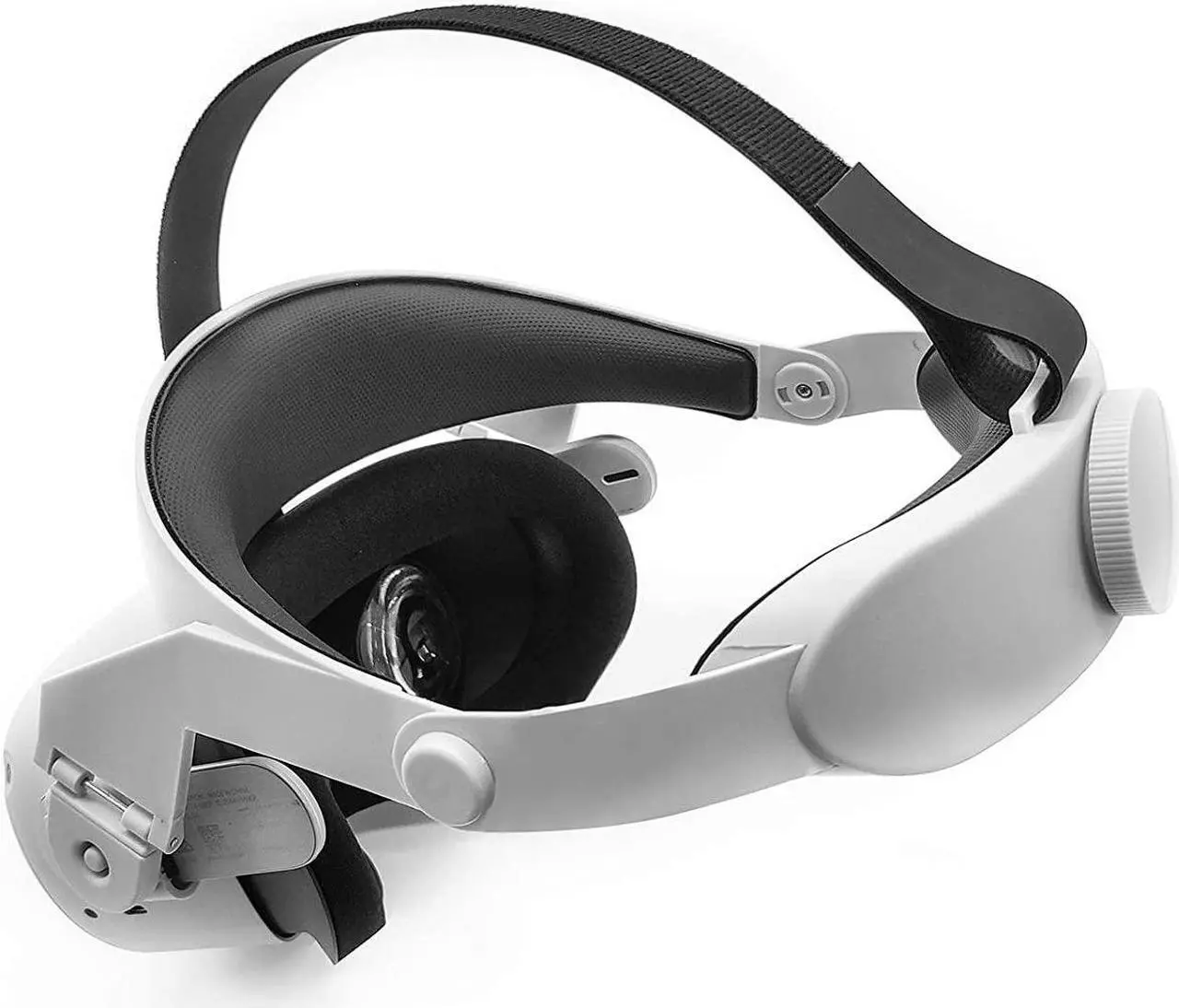 Alt view image 7 of 7 - Adjustable Head Strap for Oculus Quest 2 VR Headset, Head Cushion Compatible for Oculus Quest VR Gaming Headset, Comfortable Virtual Reality Accessories
