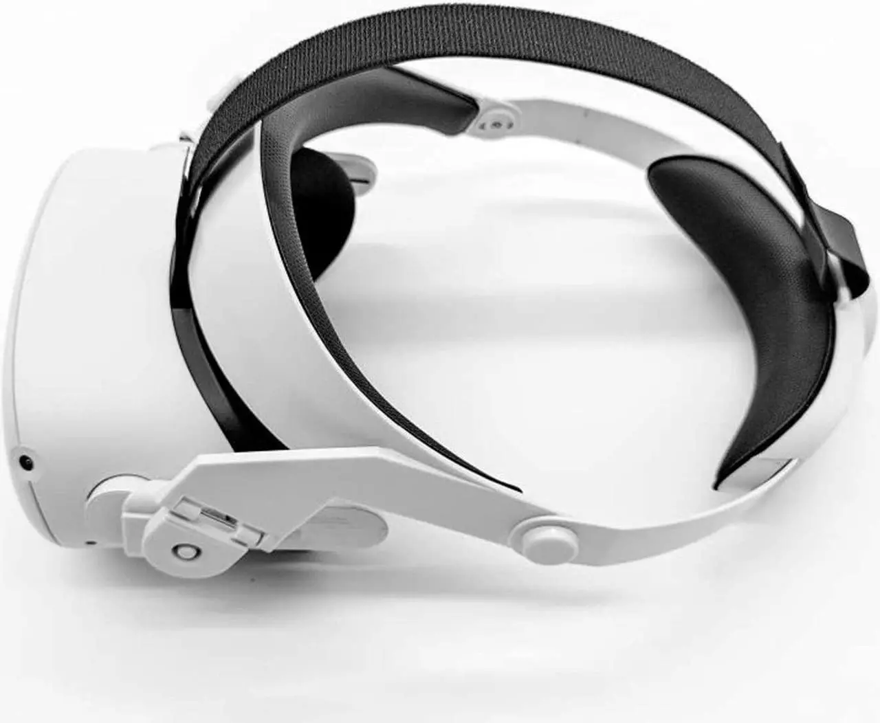 Alt view image 5 of 7 - Adjustable Head Strap for Oculus Quest 2 VR Headset, Head Cushion Compatible for Oculus Quest VR Gaming Headset, Comfortable Virtual Reality Accessories