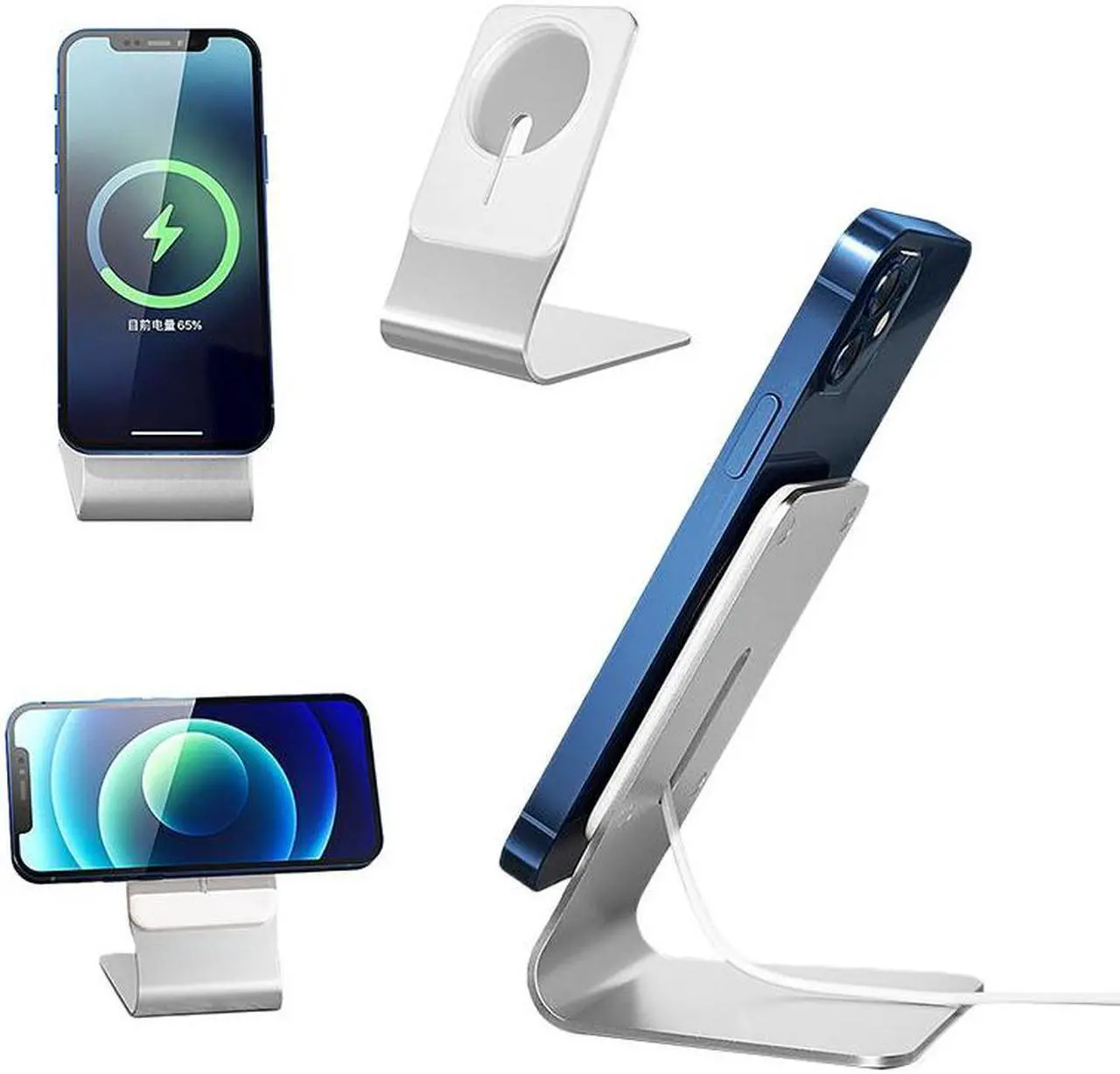 Main image of MagSafe Magnetic Charger Special Bracket Magnetic Phone Stand Holder For iphone 12 /12 Pro/Mini/Pro Max Magsafe Holder Base Desk Phone Holder