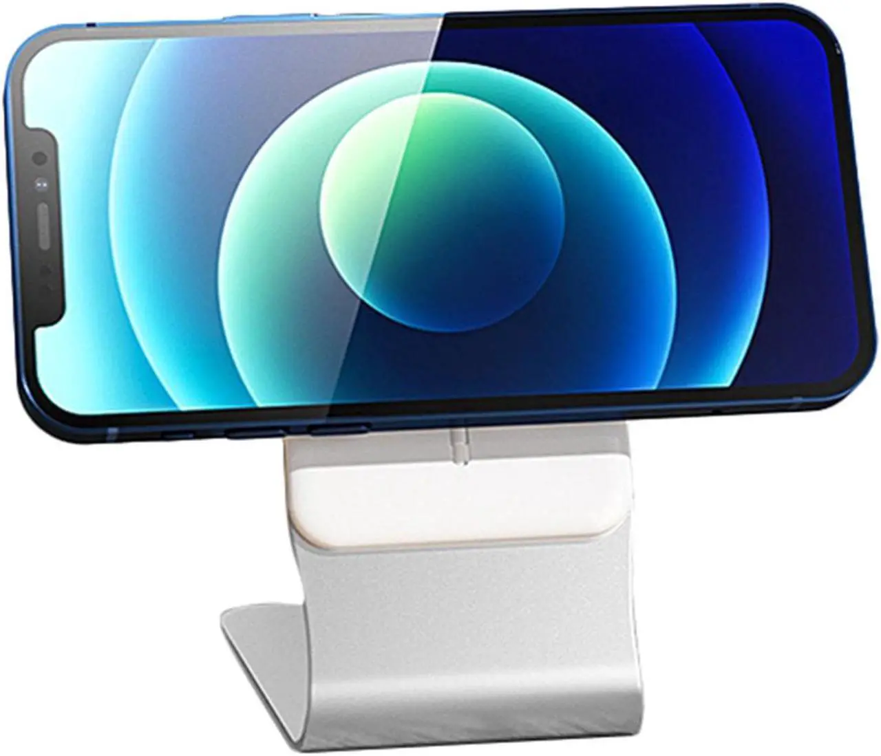 Alt view image 6 of 7 - MagSafe Magnetic Charger Special Bracket Magnetic Phone Stand Holder For iphone 12 /12 Pro/Mini/Pro Max Magsafe Holder Base Desk Phone Holder