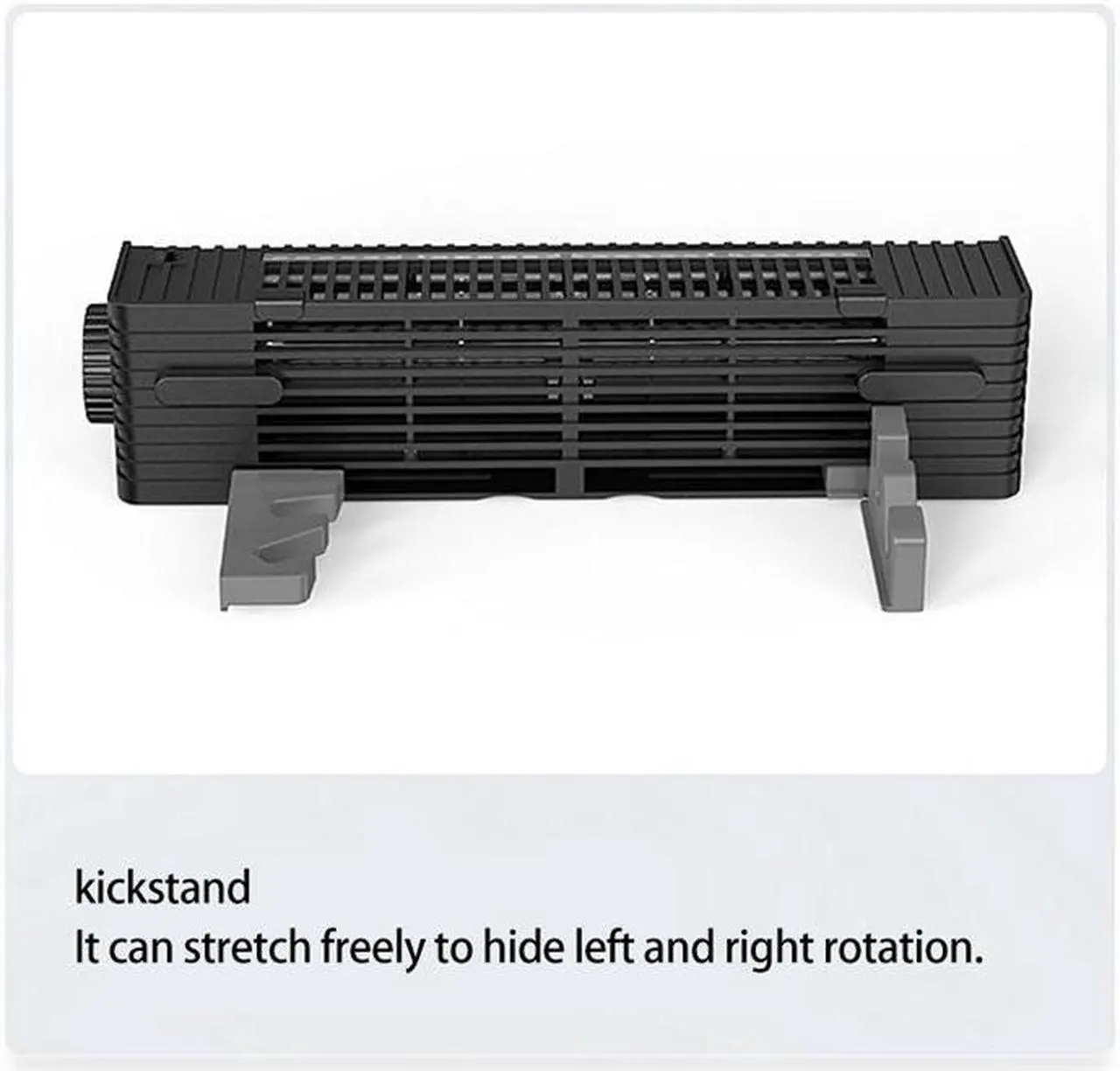 Alt view image 7 of 7 - Laptop Radiator Bladeless Fan Turbine High Air Volume Vooling Base RGB Llight Notebook PC Base Bracket