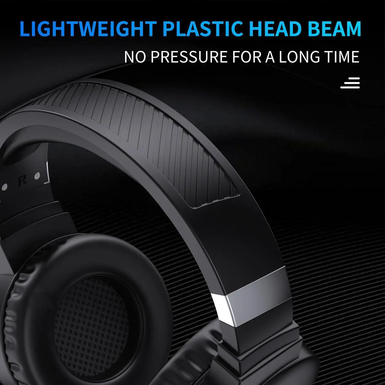 Alt view image 4 of 7 - RGB Gaming Wired Headset with Professional Omnidirectional Microphone Over-Ear Headphone for Xbox one PS4 NS Switch Desktop PC Computer Ipad Laptop