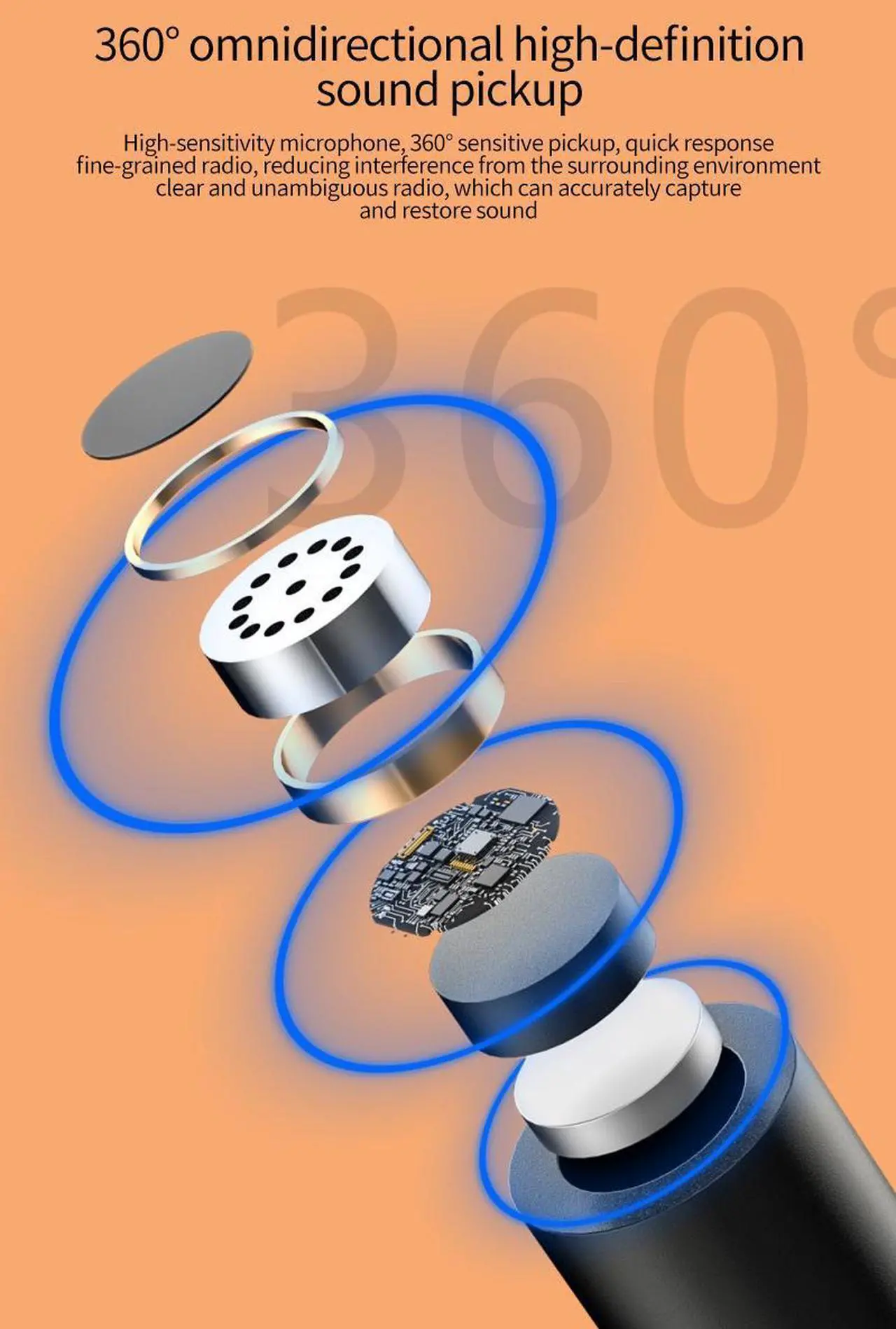 Alt view image 3 of 7 - LED Condenser Microphone for Computer USB PC Microphone Mic Stand POP Filter to Gaming Streaming Podcasting Recording Headphone