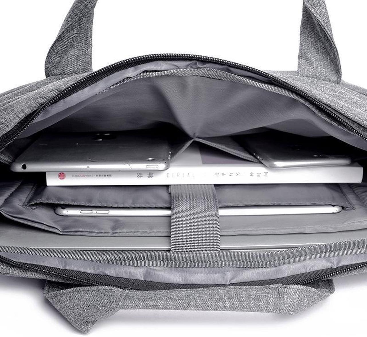 Alt view image 6 of 7 - Universal Laptop Pc Bag Case MacBook Surface Notebook Computers Backpack Multi-functional Messenger Bag Handbag