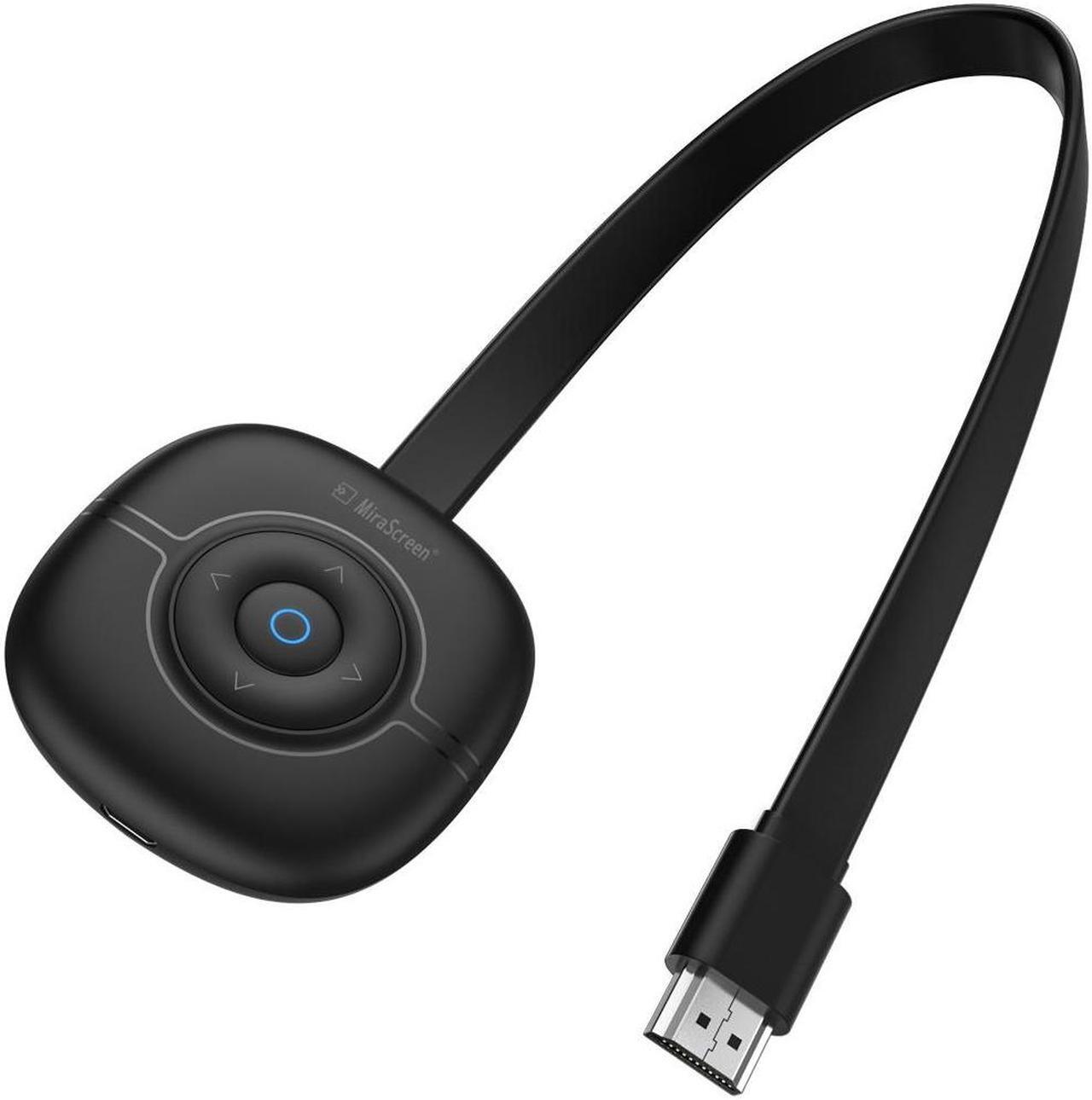 Alt view image 2 of 7 - Mirascreen 4K Wireless Same Screen Device Mobile Phone Connected to TV Line Projection Display Projector TV Stick WiFi Mirroring Cable Display Dongle HD Media Screen Adapter Anycast Miracast