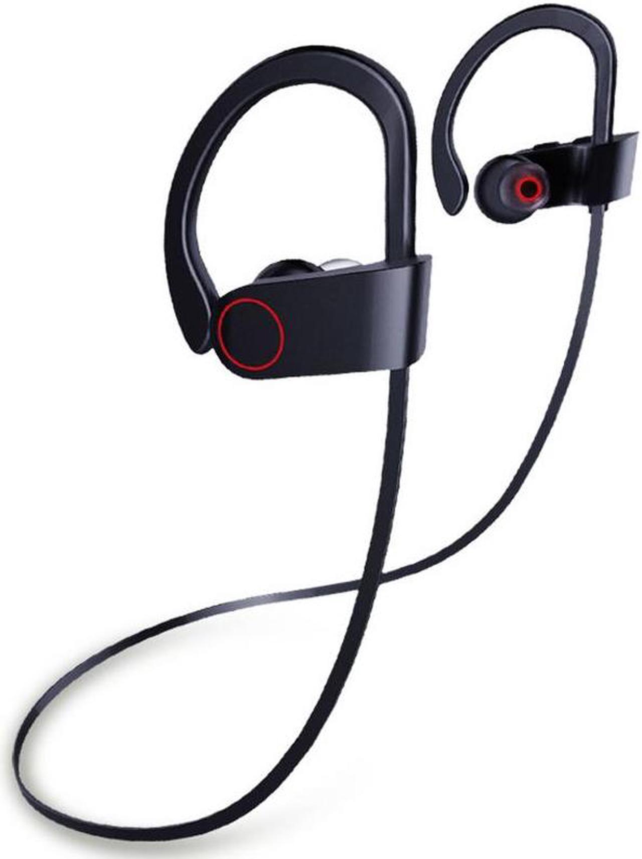 Alt view image 2 of 7 - IPX7 Waterproof Wireless Headset Sports Bass Wireless Bluetooth 5.0 Earphones With Microphone