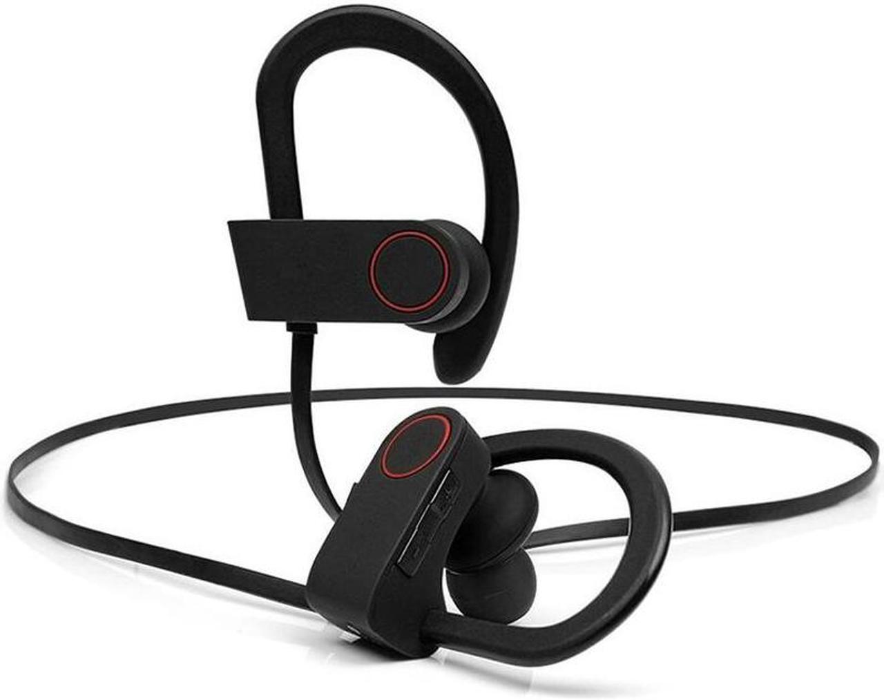 Alt view image 3 of 7 - IPX7 Waterproof Wireless Headset Sports Bass Wireless Bluetooth 5.0 Earphones With Microphone