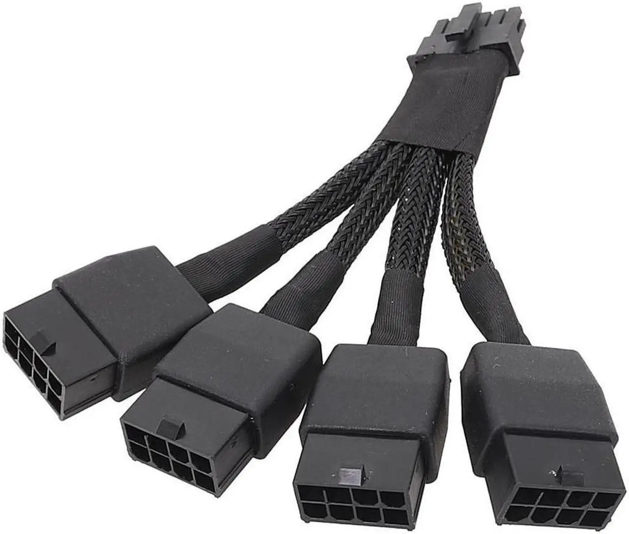 Alt view image 2 of 6 - 5.0 Series 4x8 Pin to 16Pin 12+4Pin 4x8pin PCIE Video Graphics Card Power Supply Adapter Cable RTX4090 RTX4080 12VHPWR to 4x8pin