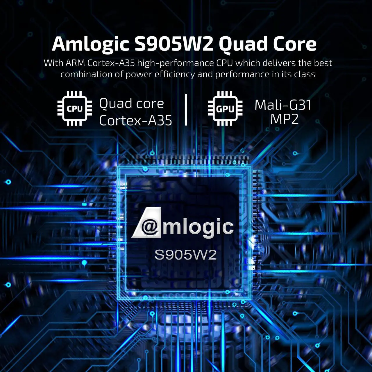 Alt view image 4 of 7 - Smart TV Box Android 11 Amlogic S905W2 Dual Wifi 4K HDR10 AV1 5G Wifi Media Player Set Top Box Android 11.0(2+16G Version)