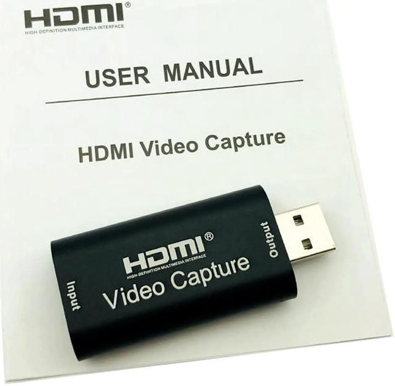 Alt view image 7 of 7 - HDMI Video Capture Card, Aluminum HDMI to USB 1080p Audio Video Capture Card, Full HD Recording, Connect DSLR, Camcorder, or Action Cam to PC or Mac for High Definition Acquisition, Live Broadcasting