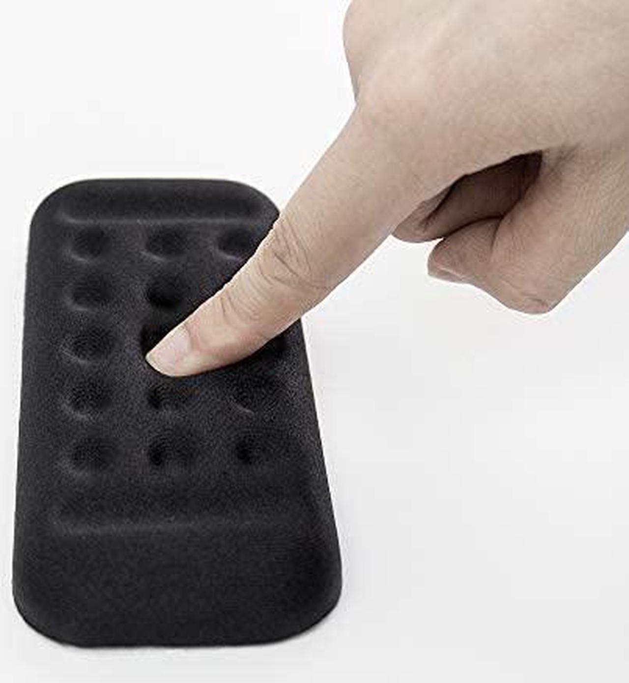 Main image of Mouse Wrist Rest Pad Memory Foam Hand Rest Support for Office, Computer, Laptop, Mac Typing and Wrist Pain Relief and Repair (5.12 inch, Black)