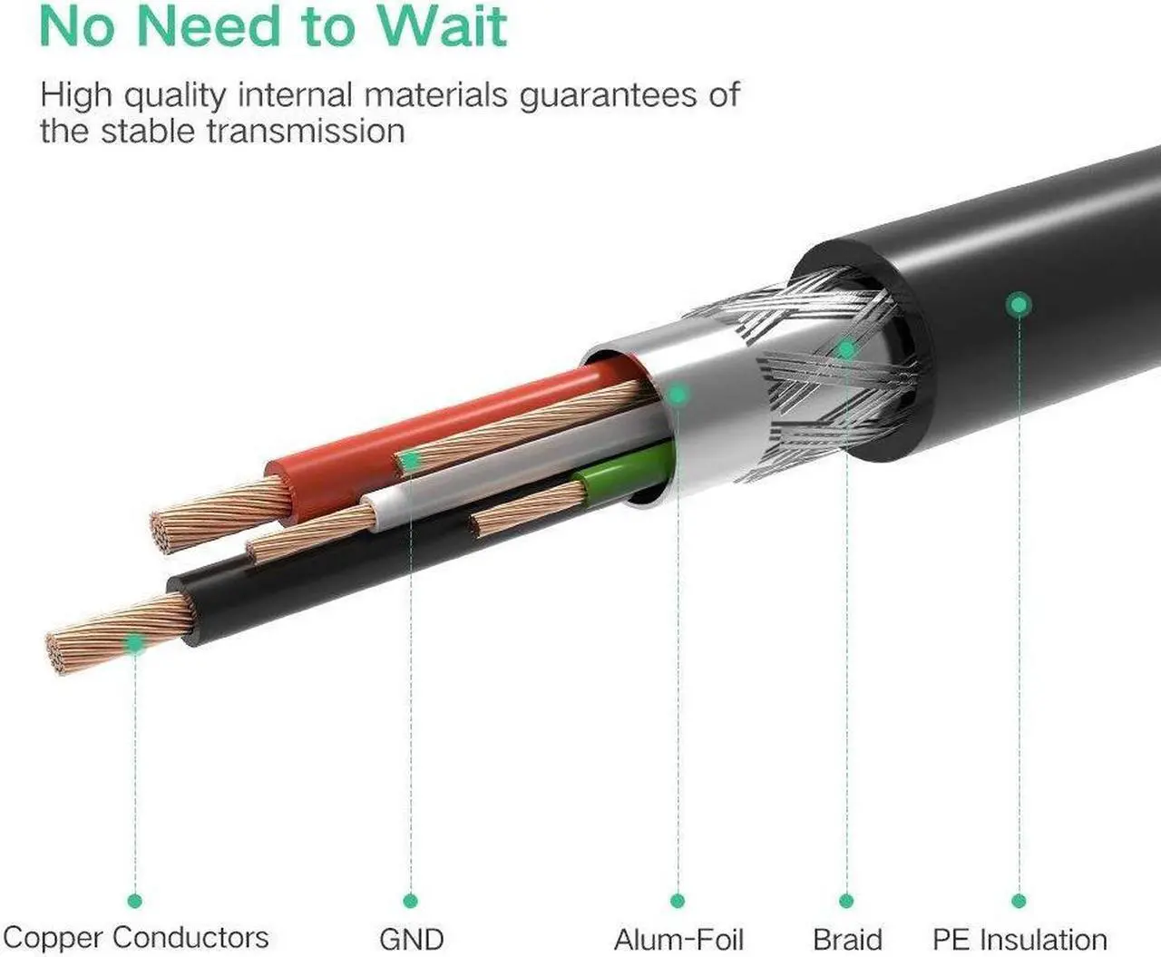 Alt view image 3 of 7 - USB Printer Cable USB 2.0 Type A Male to B Male Scanner Cord High Speed Computer Printer Cable for Brother, HP, Canon, Lexmark, Epson, Dell, Xerox, Samsung etc (9.8 Feet)