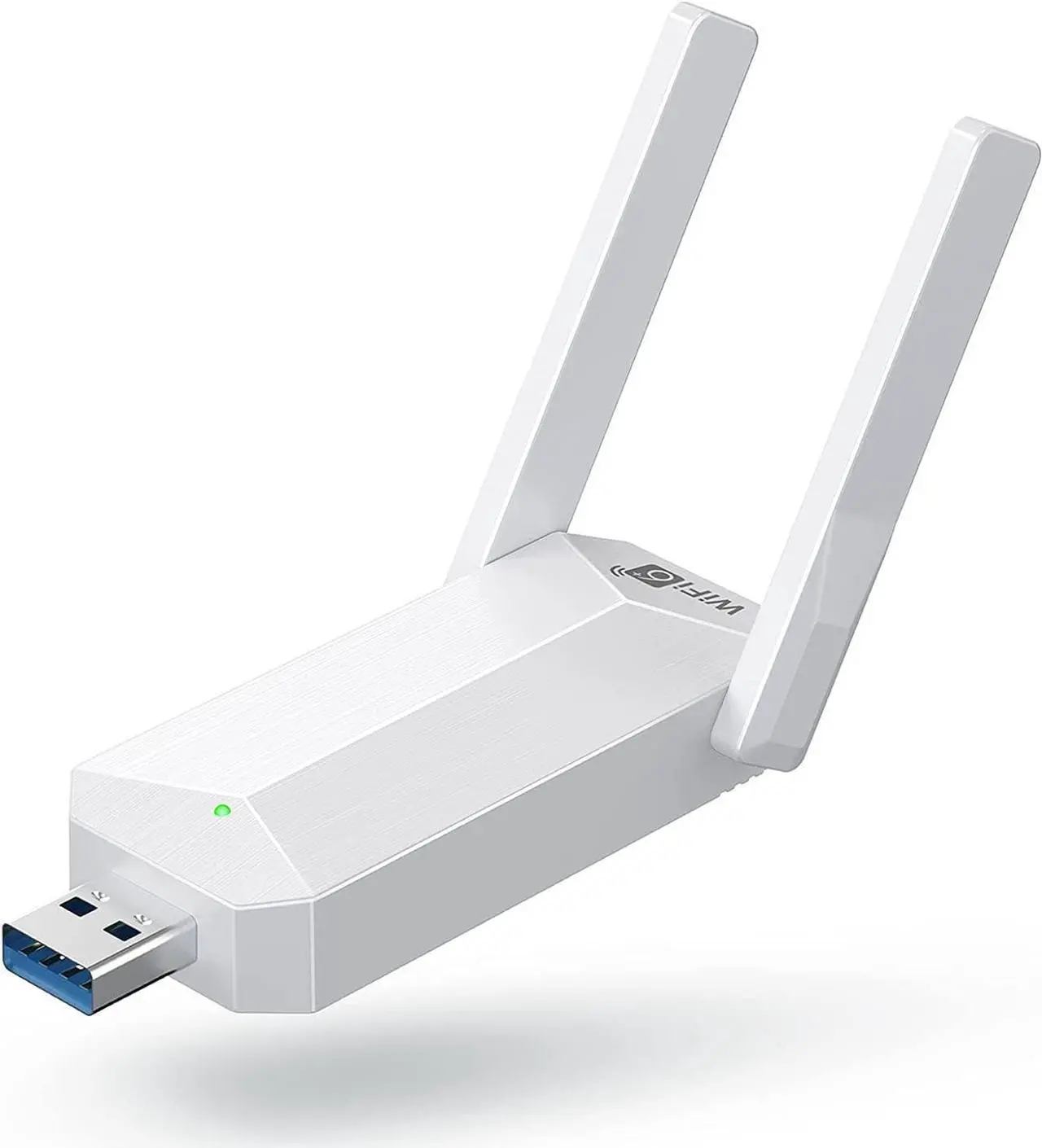 Main image of USB WiFi 6 Adapter, AX1800 USB 3.0 Dual Band WiFi Dongle USB Wireless Adapter with 1800Mbps 5G 2.4G, 802.11AC Wireless Network Dongle High Gain Antennas for PC Desktop Laptop, Support Win 10/11 Only