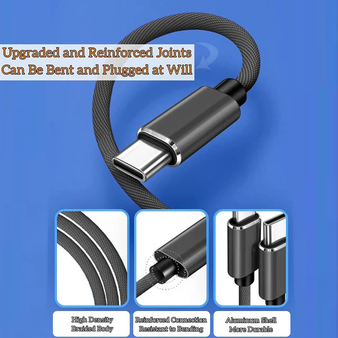 Alt view image 5 of 7 - [2 Pack] Mini USB to USB C Cable, Type C to Mini USB B High Speed Adapter Converter Cable Cord Compatible with M-a-c-B-o-o-k Air/i-P-a-d Pro/i-M-a-c Pro/H-P De-ll XPS/Chromebook/Digital Camera (1M)