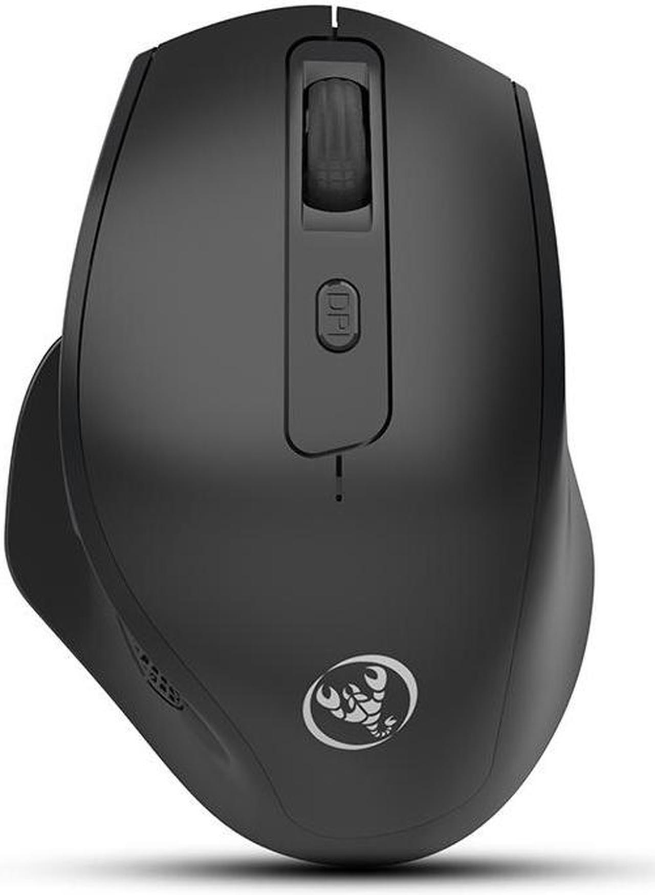 Alt view image 2 of 7 - Rechargeable 2.4G Wireless Mouse 6 Buttons Gaming Mouse for Gamer Laptop Desktop PC USB Receiver Micro Switch Button