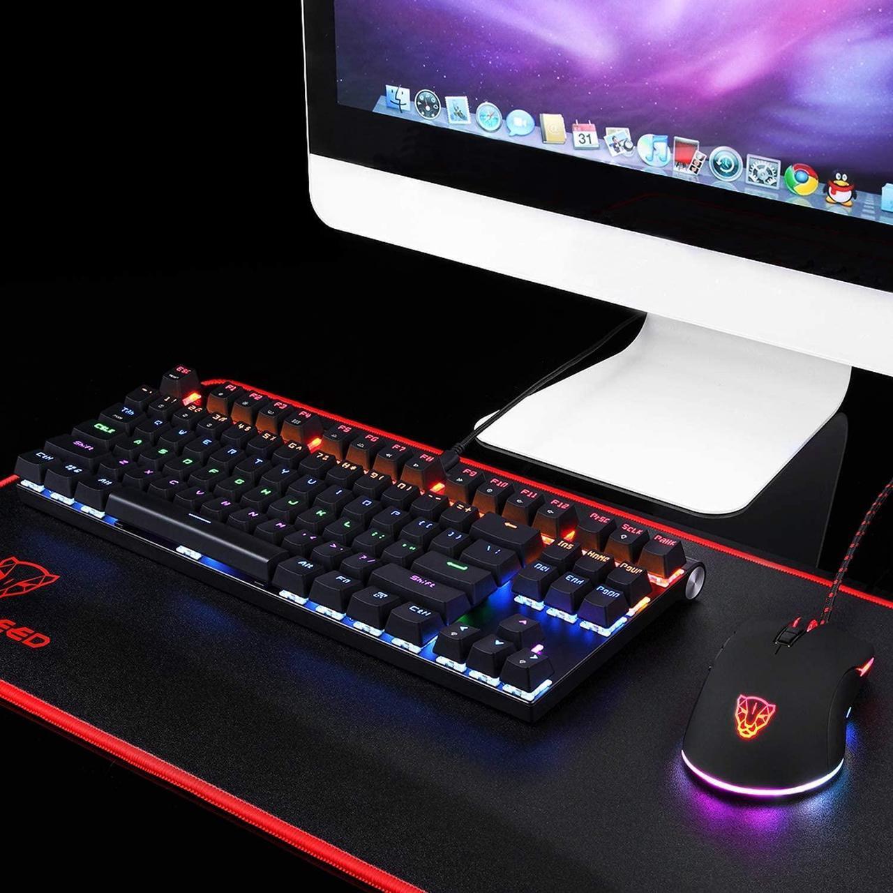 Alt view image 7 of 7 - Professional Gaming Mouse USB Wired USB Optical Mouse Gamer 6 Adjustable DPI Mouse 4000DPI Ergonomic Mice RGB LED Backlight for PC Laptop