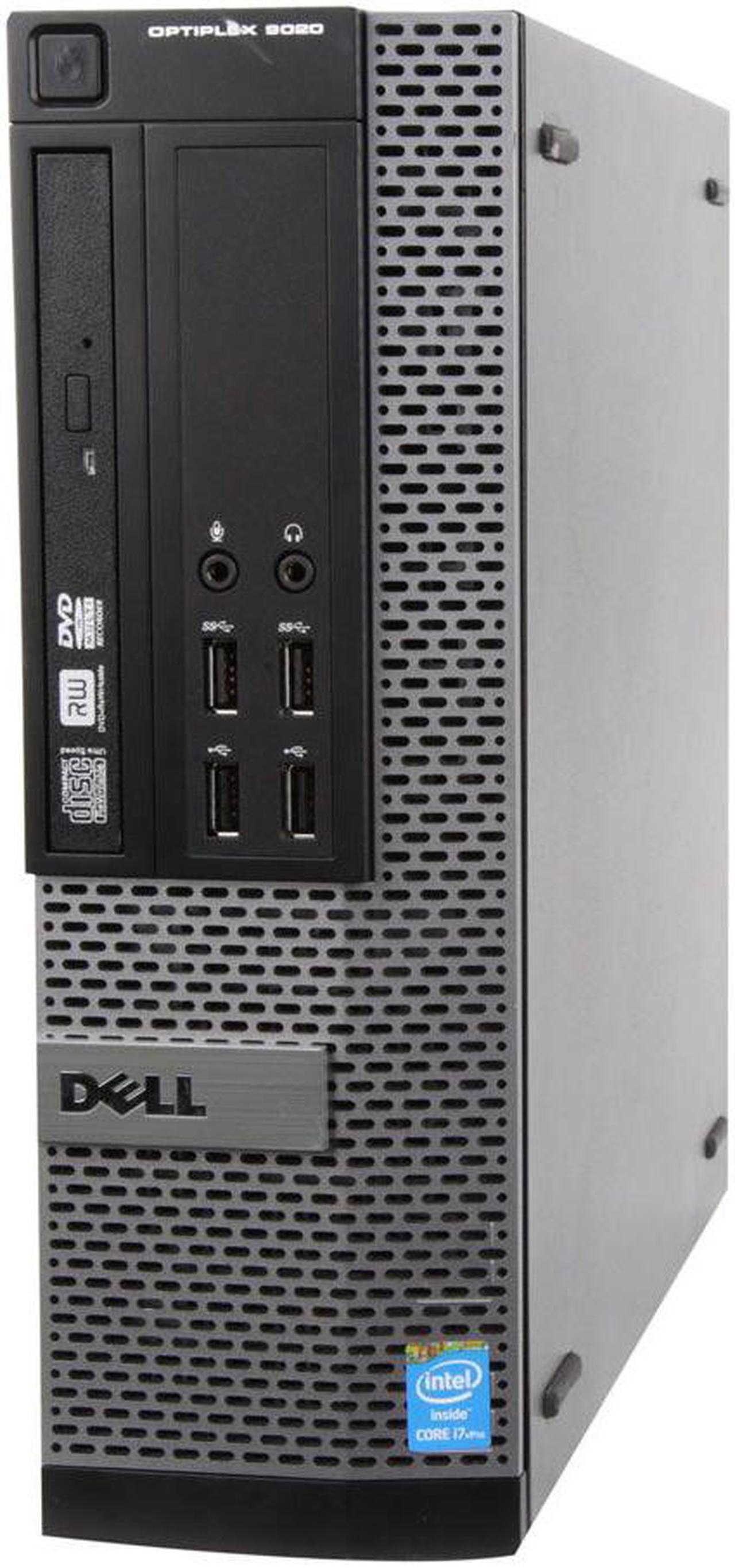 DELL Desktop Computer OptiPlex 9020 Intel Core i7 4th Gen  8 GB DDR3 128 GB SSD Windows 10 Pro