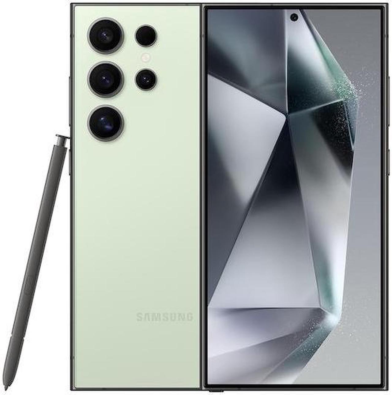 Main image of SAMSUNG Galaxy S24 Ultra Cell Phone, 1TB AI Smartphone, Unlocked Android, 50MP Zoom Camera, Long Battery Life, S Pen, US Version, 2024, Titanium Green