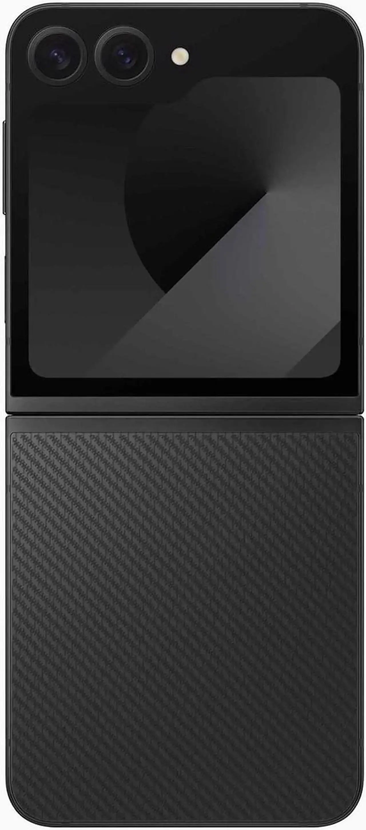 Alt view image 7 of 7 - Samsung Galaxy Z Flip6 512GB ROM + 12GB RAM (GSM | CDMA) Factory Unlocked 5G Smartphone Crafted Black - Grade A