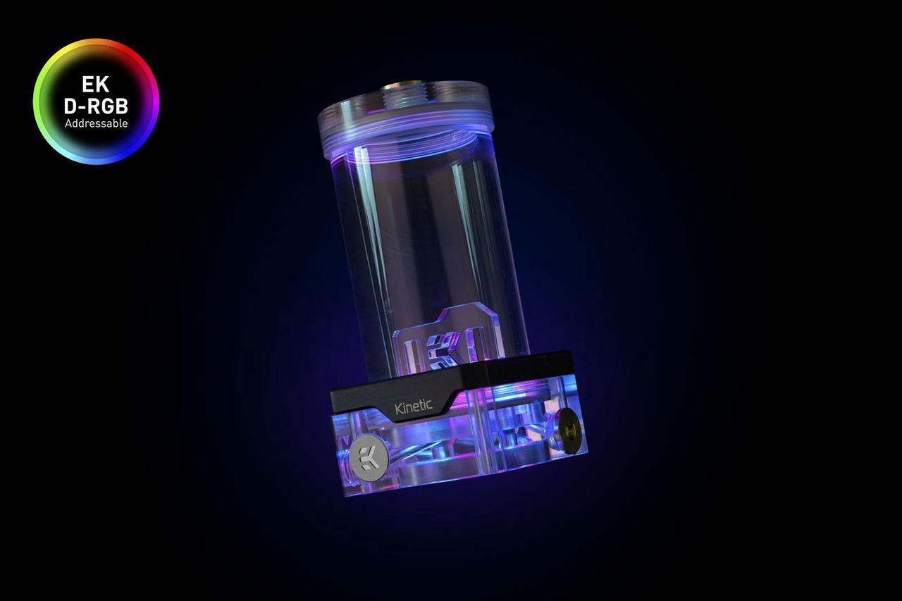 Main image of EK-Quantum Kinetic TBE 160 DDC Body D-RGB - Plexi