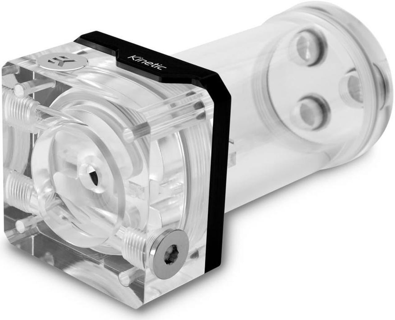 Alt view image 3 of 4 - EK-Quantum Kinetic TBE 160 DDC Body D-RGB - Plexi