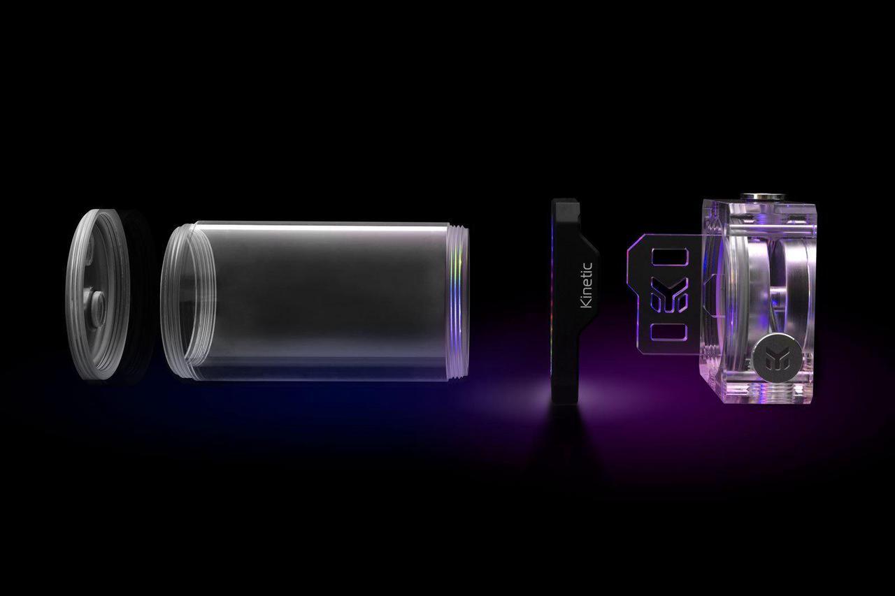 Alt view image 4 of 4 - EK-Quantum Kinetic TBE 160 DDC Body D-RGB - Plexi