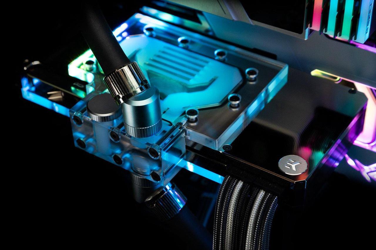 Main image of EK-Quantum Vector RE RTX 3080/3090 Active Backplate D-RGB - Plexi