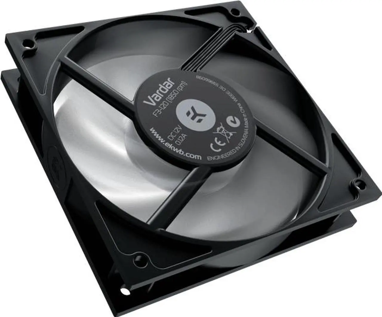 Alt view image 5 of 6 - EKWB EK Fluid Gaming A240R Complete Dual 120mm Water / Liquid Cooling Kit 240mm with EK-AC Radeon Vega GPU Block
