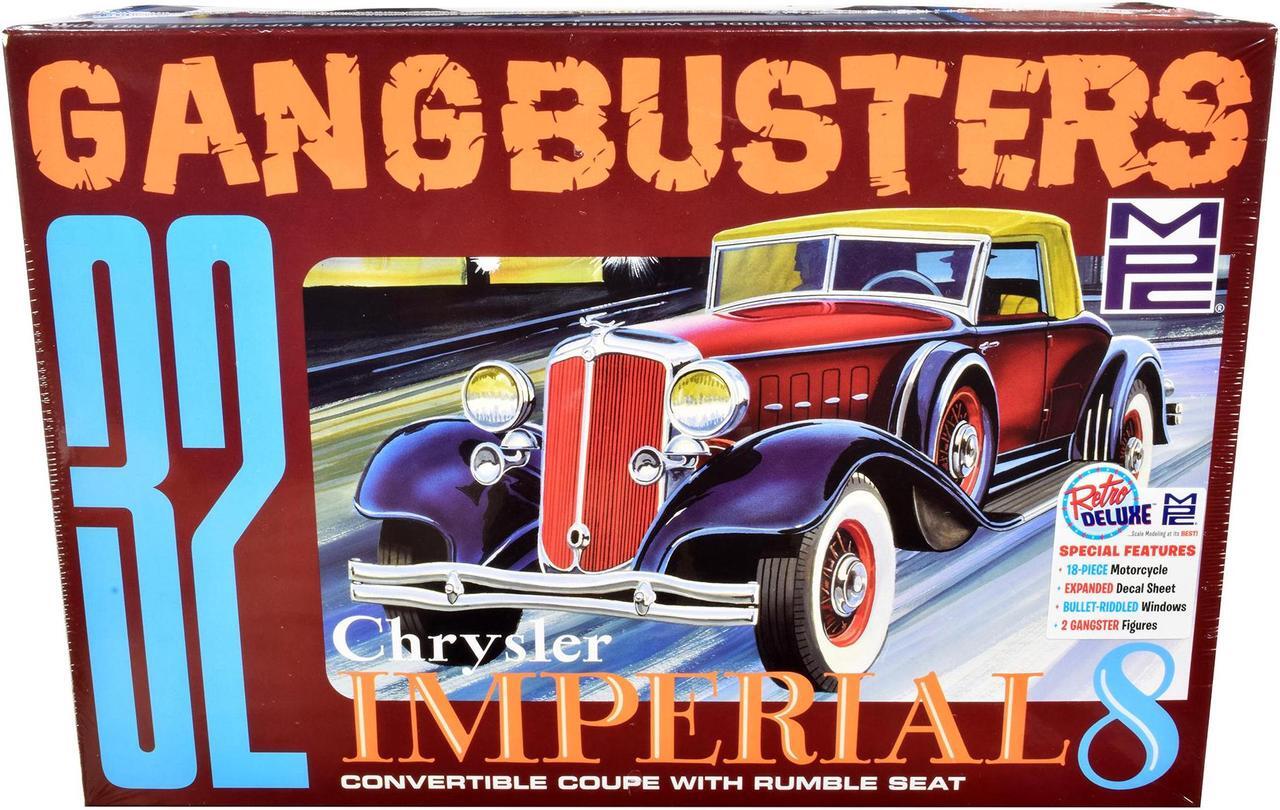 Alt view image 4 of 7 - MPC 926 1/25 1932 Chrysler Imperial Gangbusters