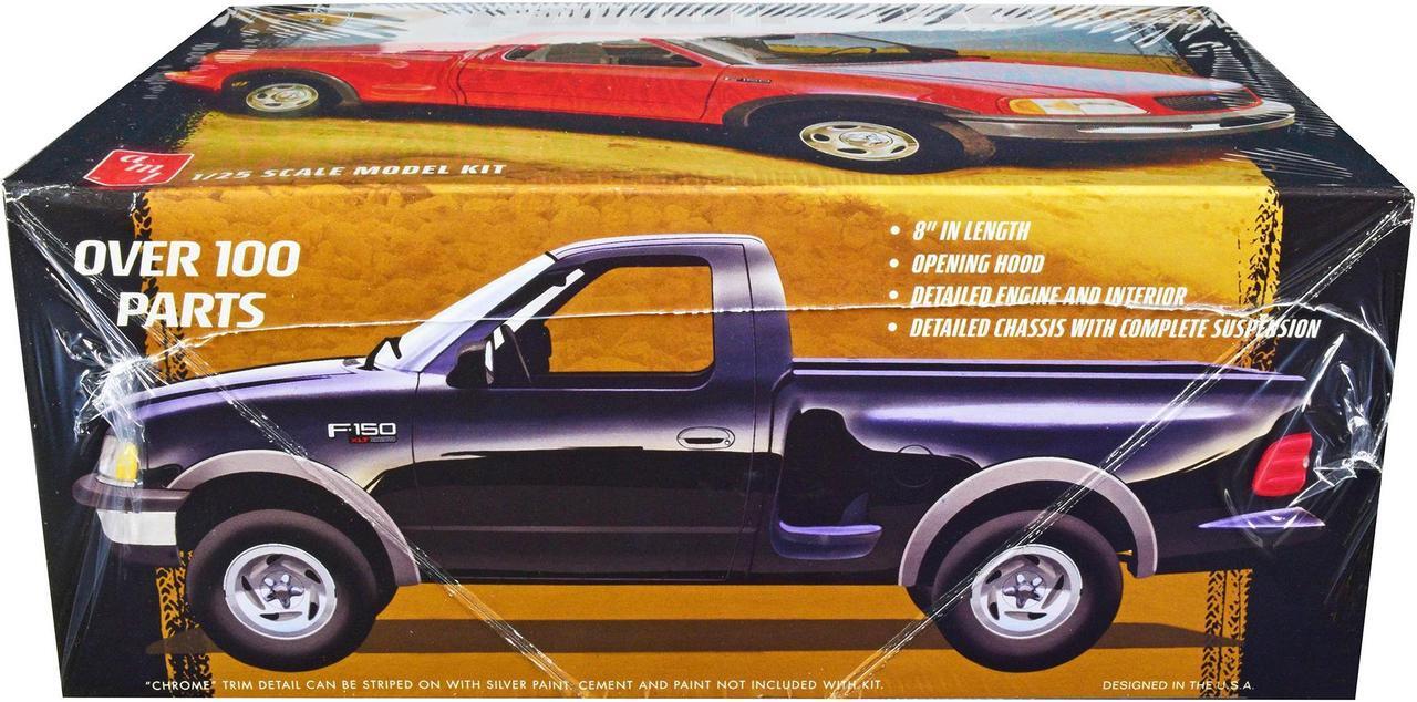 Alt view image 3 of 9 - 1997 Ford F-150 4x4 Pickup Truck Plastic Model Kit