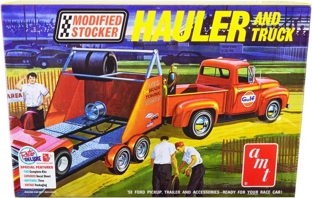 Alt view image 2 of 9 - Ford Pickup Modified Stocker Hauler Model Kit