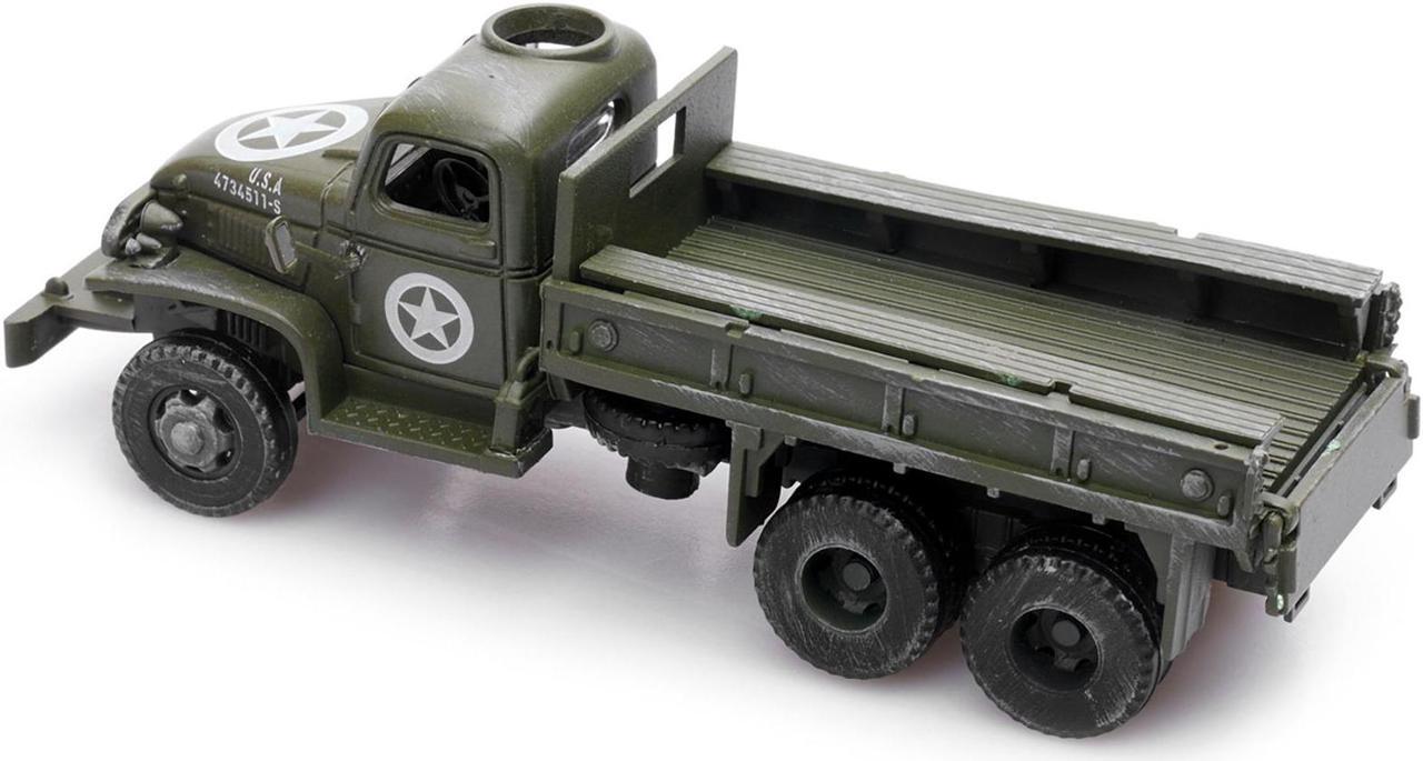 Alt view image 4 of 5 - GMC CCKW 353 Truck With Mounted Gun Olive Drab "4734511-S" US Army World War II 1/72 Diecast Model by Legion